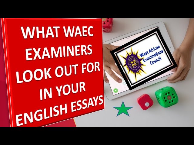 examiners look out for when marking essays and letters
